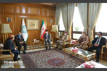 دیدار شهردار تهران با معاون استاندار نجف اشرف 5