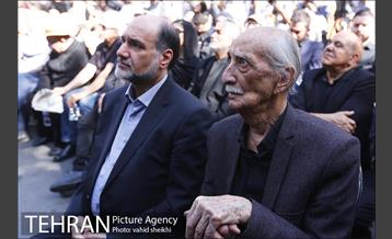 مراسم تشییع پیکر عزت الله انتظامی 9