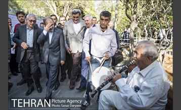 بازدید شهردار تهران از نوروزگاه بلوار کشاورز 22