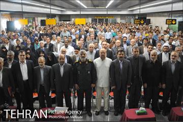 افتتاح خط ۷ مترو تهران با حضور دکتر قالیباف 24