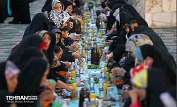 ضیافت افطاری در حرم عبدالعظیم حسنی(ع) 24