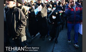 آیین تشییع «سردار قاسم سلیمانی» -3 5