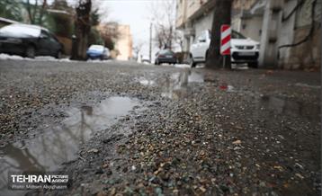 تهران بعد از برف 9