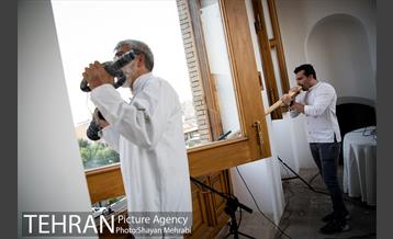 نقاره زنی میلاد امام رضا (ع) در میدان مشق 3