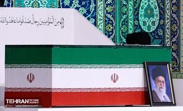 مراسم ادای احترام مقامات و هیئت‌های رسمی کشورهای مختلف به پیکر آقای شهید ایران 12