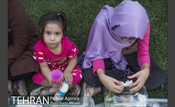 لقمه های مهربانی در محله امام زاده یحیی 8