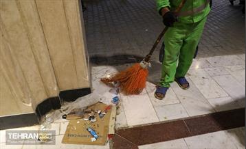 خدمات نیروهای پاکبان شهر تهران در نجف اشرف 12