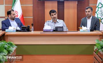 حضور رئیس کمیسیون شهرسازی شورای شهر تهران در منطقه ۱۷  2