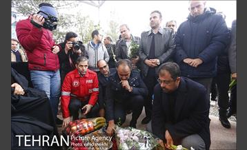 مراسم سومین سالگرد شهدای پلاسکو 21