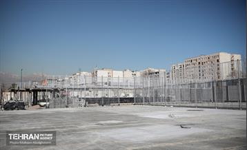 احداث زمین فوتبال محله تهرانپارس