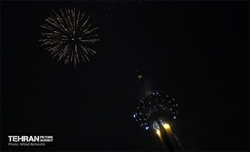نور افشانی پایتخت از فراز برج میلاد 12