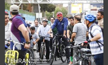 پویش سه شنبه های بدون خودرو با حضور معلولین 4