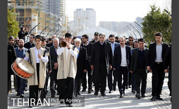 آیین بهره برداری از ۵۵ پروژه مدیریت شهری در منطقه ۲۲ تهران 15