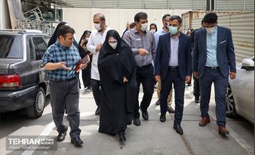 بازدید سوده نجفی عضو هیئت رئیسه شورای اسلامی شهر تهران از منطقه ۱۷ 23