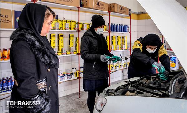 افتتاح اولین تعمیرگاه تخصصی ویژه بانوان 24