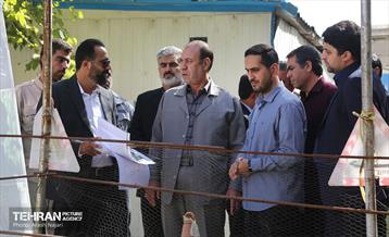 بازدید فرماندار تهران از طرح های عمرانی و خدماتی شهرداری منطقه ۱۰ 9