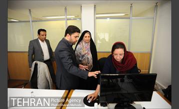 حضور زهرا نژاد بهرام در مرکز ارتباطات شهرداری تهران 29