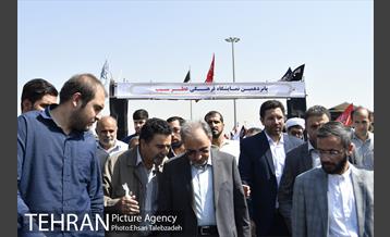 آیین افتتاح  پانزدهمین دوره نمایشگاه "عطر سیب" 7