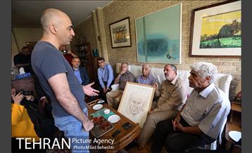 تهرانگردی احمد مسجدجامعی به مناسبت روز قلم 8