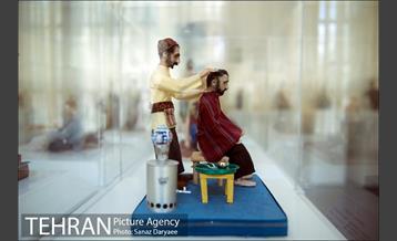 مجسمه مینیاتورهای جهانگیرارجمند در باغ موزه نگارستان 34