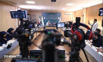 نشست خبری مشترک مدیرعامل شرکت اتوبوسرانی و سخنگوی شهرداری تهران 22