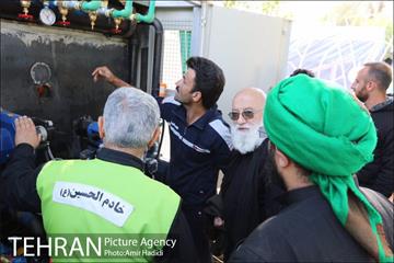 بازدید اعضای شورای اسلامی شهر تهران از خدمات رسانی به زائران اربعین حسینی 8