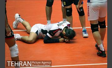 دیدار بانک سرمایه و پیکان در لیگ برتر والیبال 24