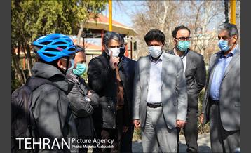 آیین درختکاری دوچرخه سواران تهران 10