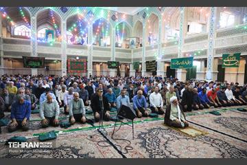نماز عید فطر در مهدیه تهران 2