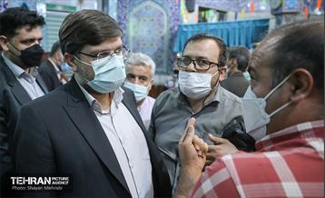 حضور شهردار تهران در مسجد ارشاد شهر ری 2