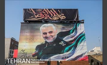 مراسم رونمایی از دیوارنگاره شهید سلیمانی 29