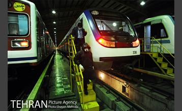 عملیات ضد عفونی کردن مترو تهران 32