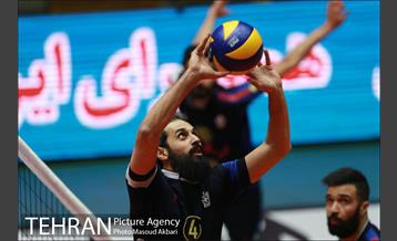 دیدار تیم های والیبال پیکان تهران و شهرداری تبریز