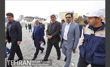 بازدید شهردار تهران از نهمین سمپوزیوم مجسمه سازی تهران 10