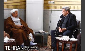 دیدار شهردار تهران با آیت الله العظمی صانعی 5