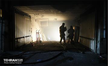 آتش سوزی در خیابان بهار تهران 27