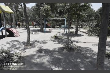 بوستان ایثار در منطقه ۲۰ به چرخه خدمت بازگشت 33