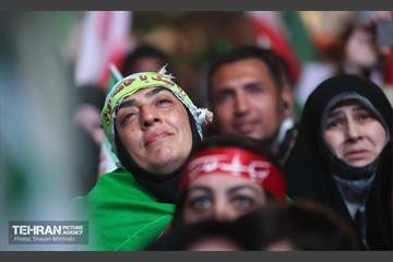 اجتماع مردم غیور تهران در قدردانی از همراهی جبهه مقاومت یمن 41