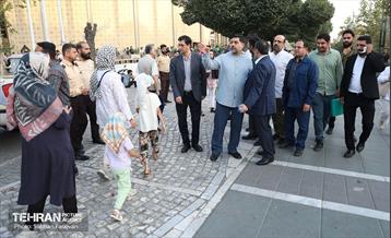 تقدیر هنرمندان تئاتر از شهرداری تهران 2