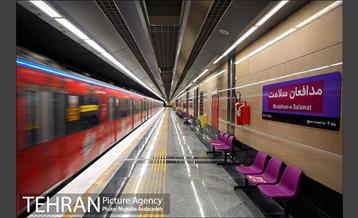 آیین افتتاح و بهره برداری از ایستگاه مترو مدافعان سلامت 4