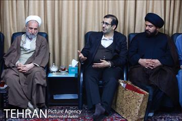 دیدار شهردار تهران با آیت الله العظمی بیات زنجانی  10