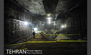 مراسم ورود ماشین حفاری(TBM) به ایستگاه مترو امیرکبیر در خط 6 متروی تهران 11