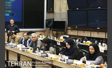 نشست خبری ریاست سازمان پیشگیری و مدیریت بحران شهر تهران 14