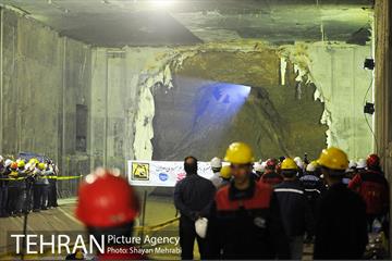 مراسم ورود ماشین حفاری(TBM) به ایستگاه مترو امیرکبیر در خط 6 متروی تهران 23