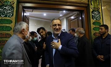 مراسم ترحیم والده سردار ذوالقدر