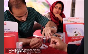 کمپین بیماری های قلبی در پارک ملت 8