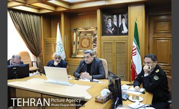 جلسه کمیته ترافیک با حضور شهردار تهران 9