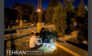 افطاری ساده در گلزار شهدا 15