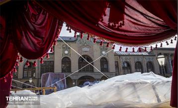 عمارت مسعودیه در تصرف فیلم‌سازان 9