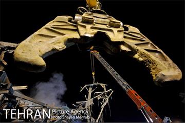 امداد رسانی شبانه در حادثه پلاسکو 21